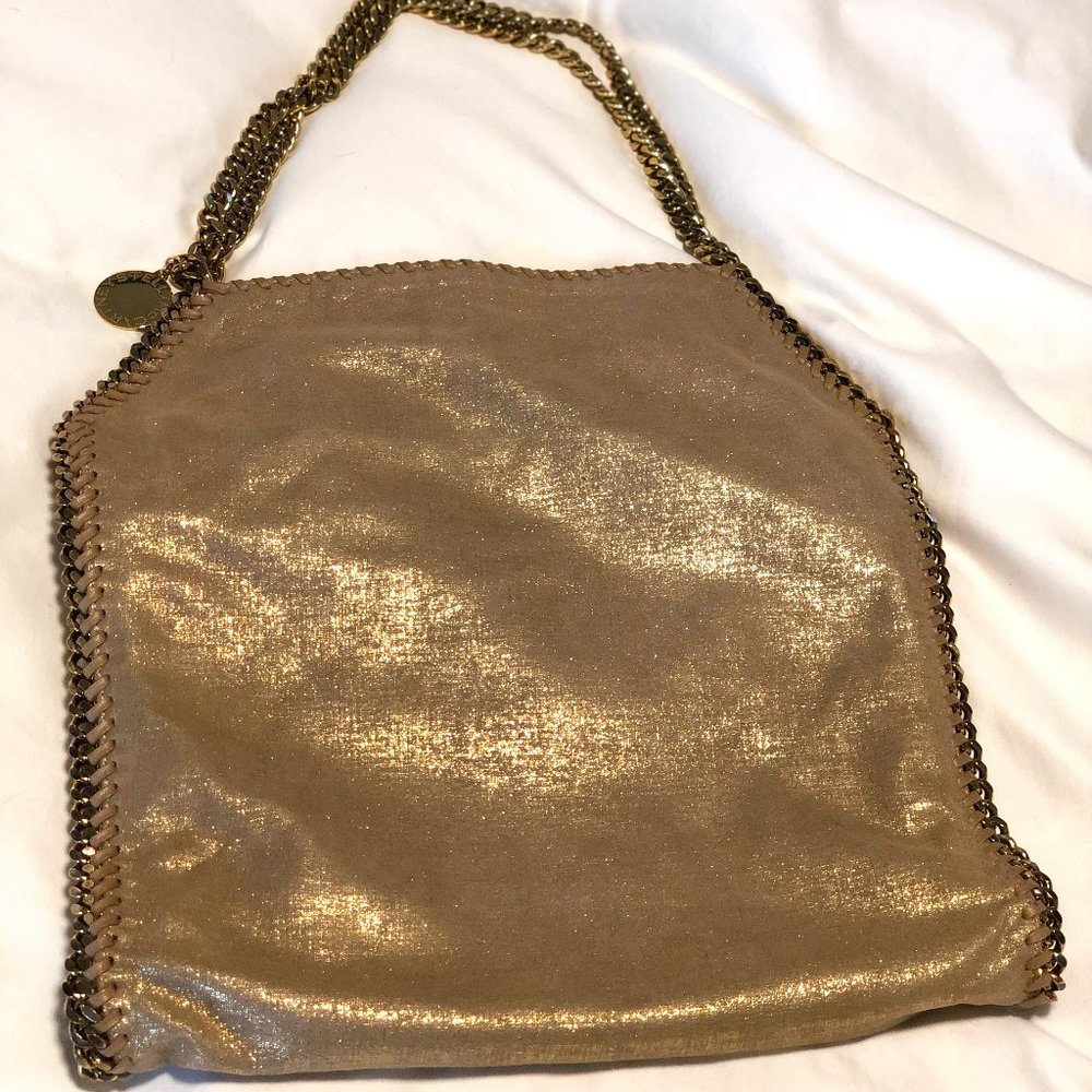 Stella McCartney Falabella Gold Tote
